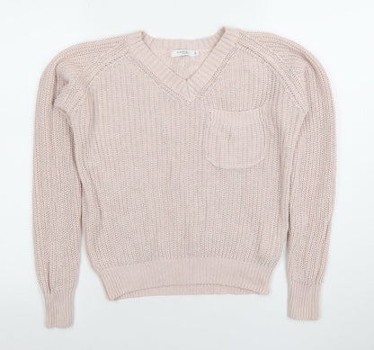 Womens UK Size S Tiffosi Pink Pullover Jumper