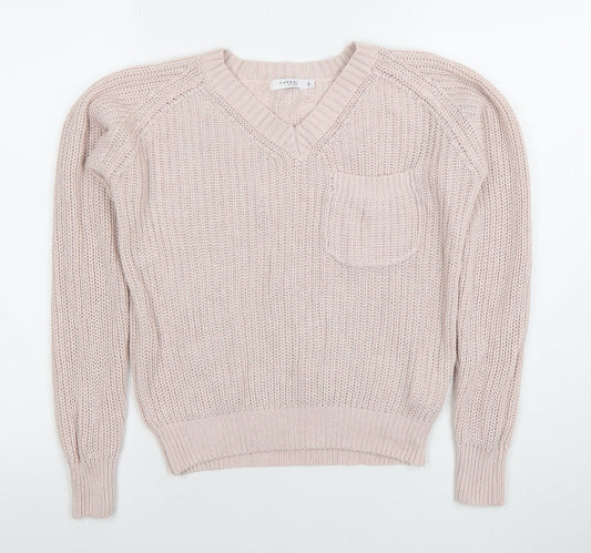 Womens UK Size S Tiffosi Pink Pullover Jumper