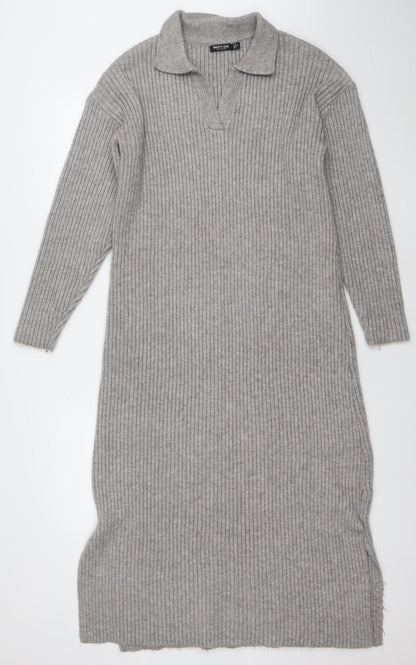 Womens UK Size 4 Nasty Gal Sweater Dress