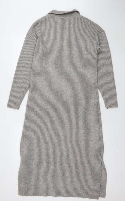 Womens UK Size 4 Nasty Gal Sweater Dress