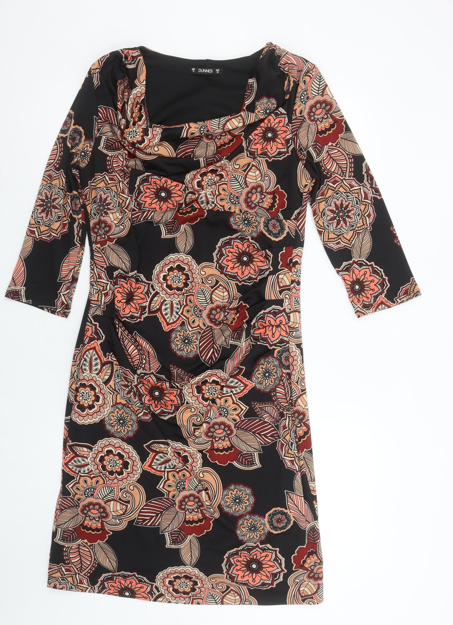Womens UK Size 12 Dunnes Sheath Dress