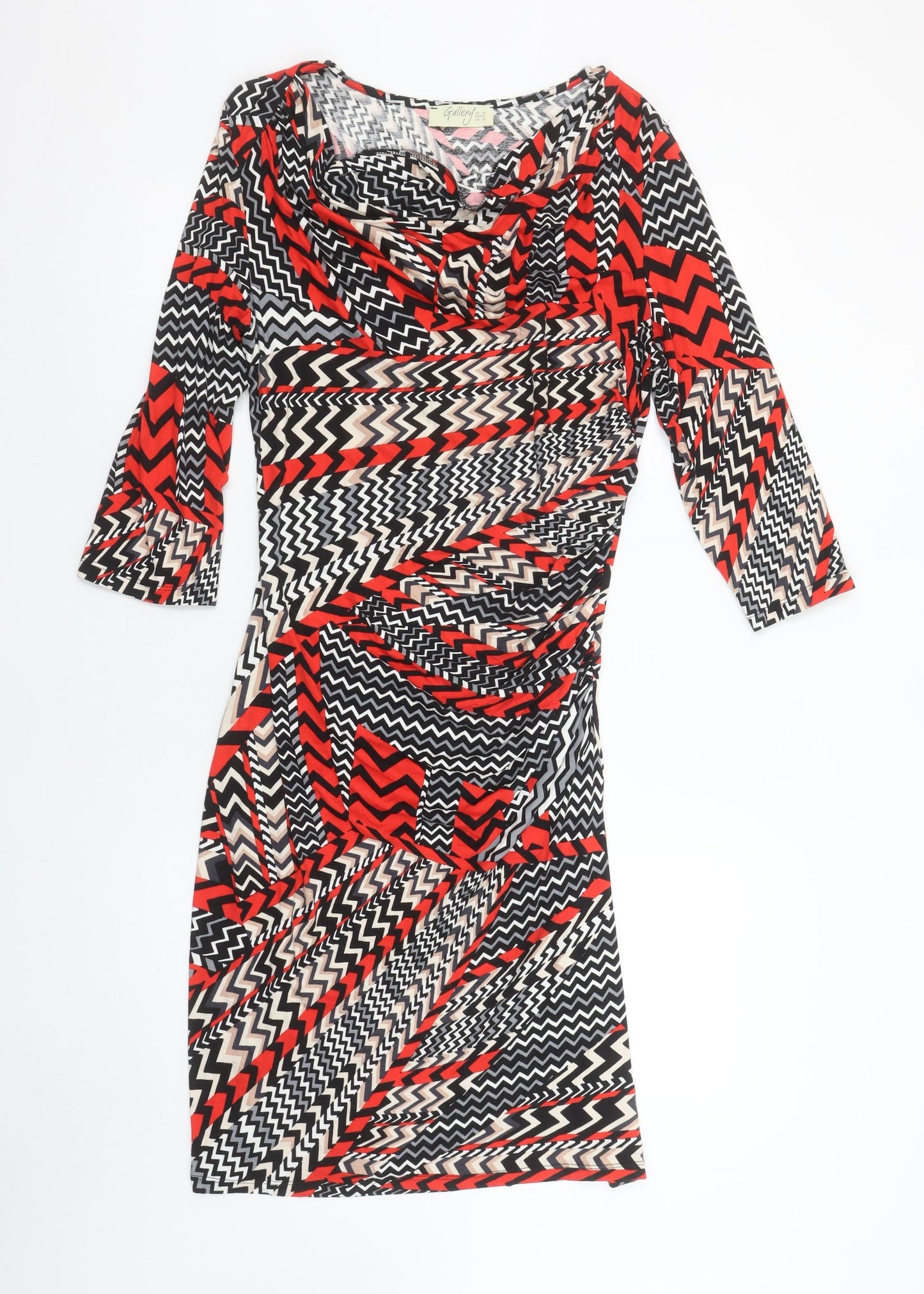 Womens UK Size 12 Gallery Bodycon Dress