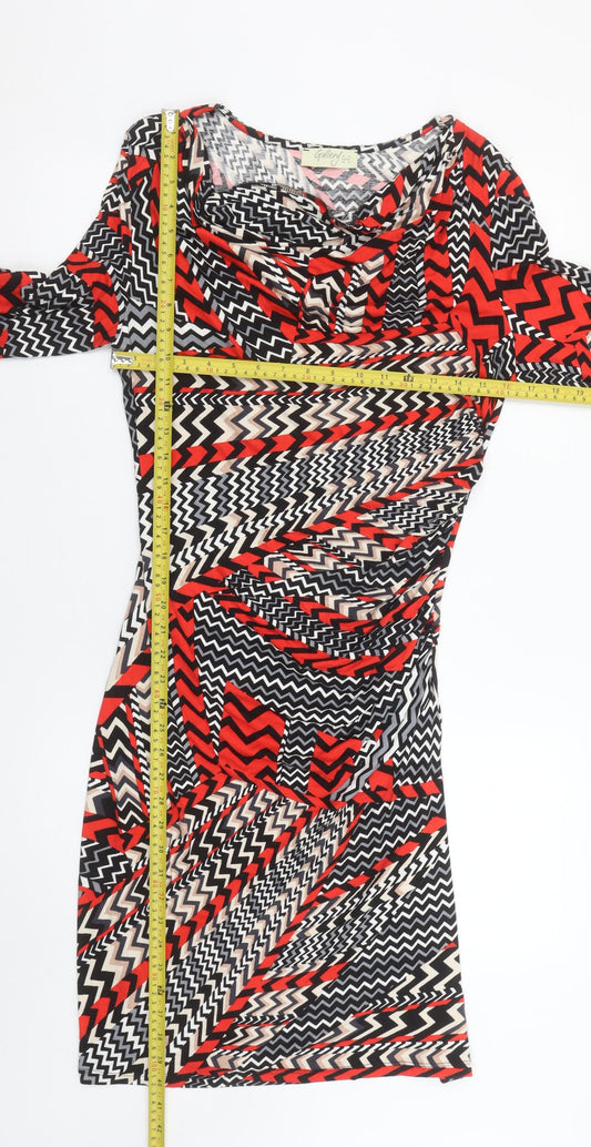 Womens UK Size 12 Gallery Bodycon Dress