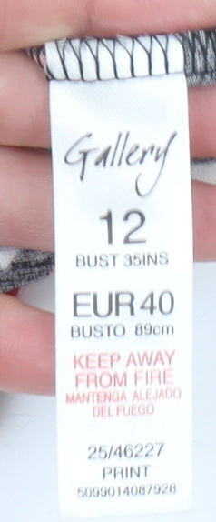 Womens UK Size 12 Gallery Bodycon Dress