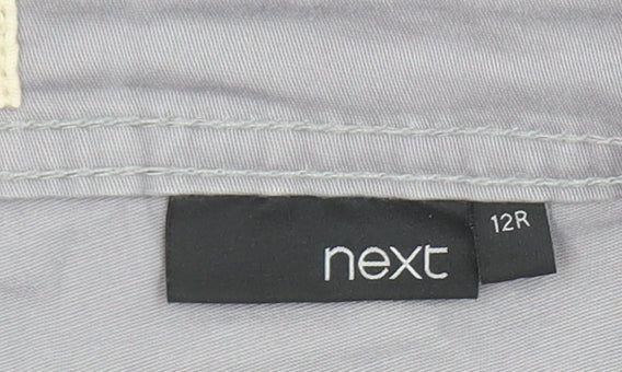 Womens UK Size 12 NEXT Slim Fit Skinny Grey Trousers