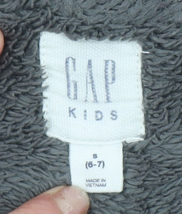 Boys UK Size 6-7 Years Gap Red Full Zip Hoodie