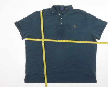 Mens UK Size 2XL Ralph Lauren 100% Cotton Polo Shirt
