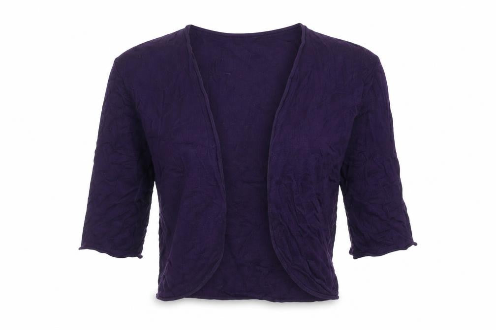 Womens UK Size 10 Kaliko Purple Cardigan Jumper