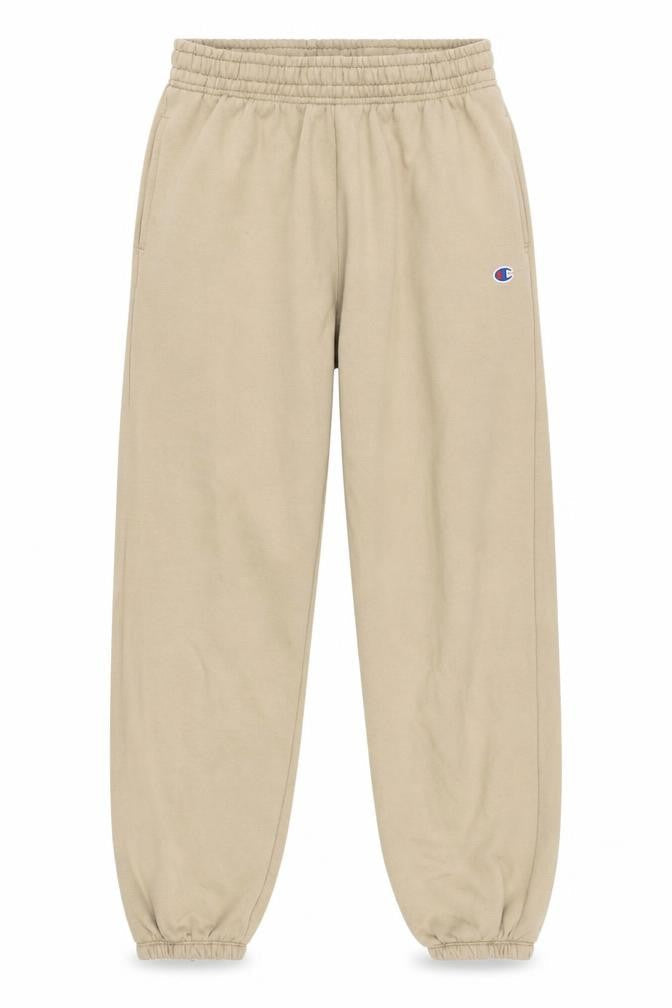 Womens UK Size M Champion Relaxed Fit Sweatpants Beige Trousers
