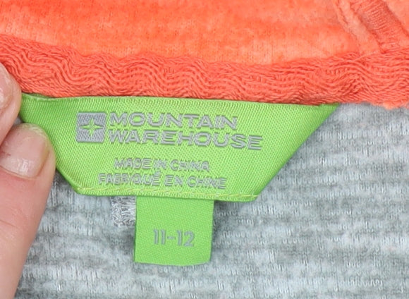 Girls UK Size 11-12 Years Mountain Warehouse Multicoloured Basic Jacket