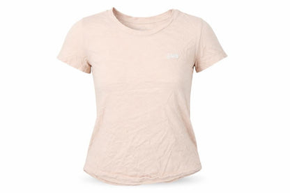 Womens UK Size M Diesel Beige Basic T-Shirt