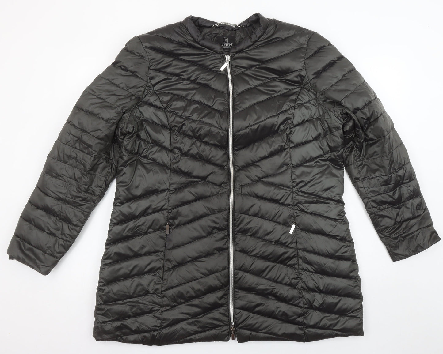 Womens UK Size M Madeleine Black Puffer Jacket