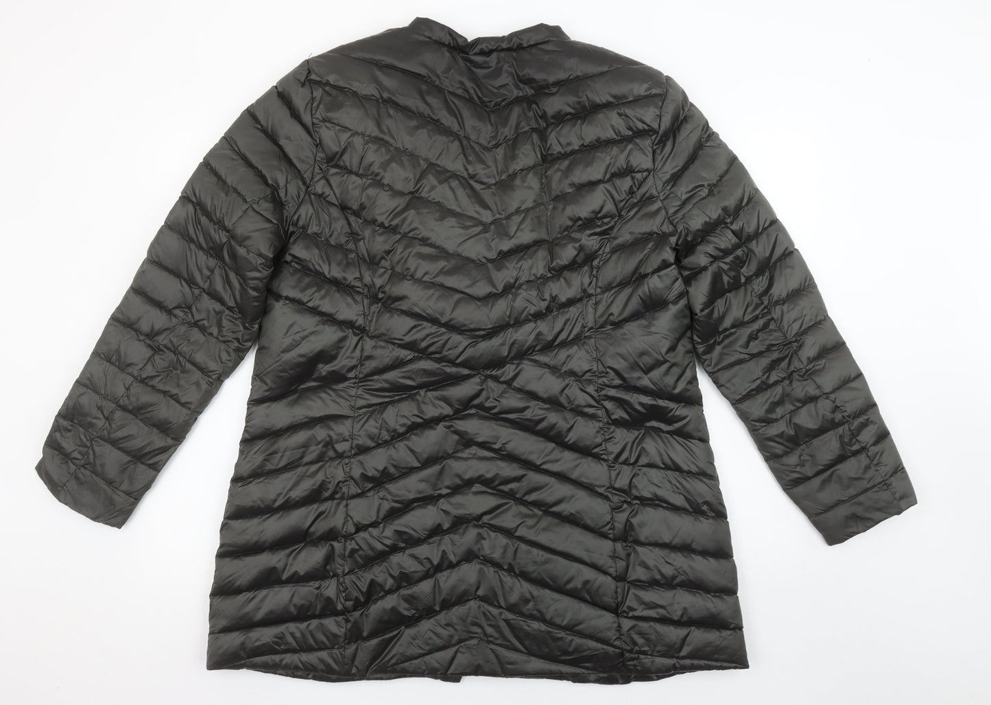 Womens UK Size M Madeleine Black Puffer Jacket