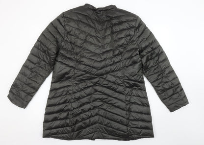 Womens UK Size M Madeleine Black Puffer Jacket