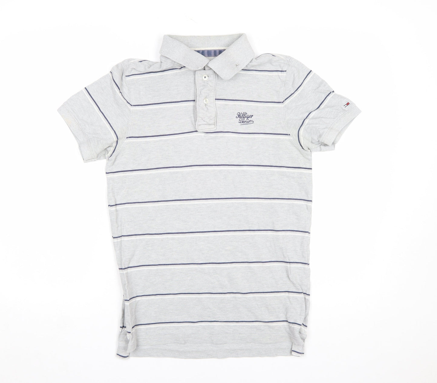 Mens UK Size M Hilfiger Denim 100% Cotton Polo Shirt