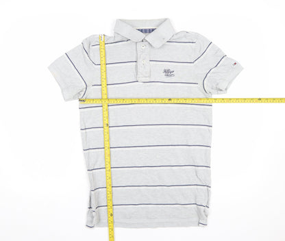Mens UK Size M Hilfiger Denim 100% Cotton Polo Shirt
