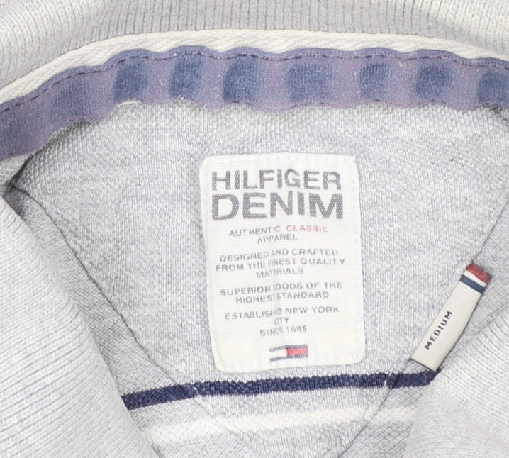 Mens UK Size M Hilfiger Denim 100% Cotton Polo Shirt