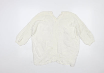 Womens UK Size 6 River Island Ivory Pullover Jumper