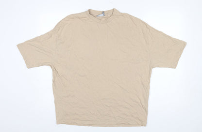 Mens UK Size S ASOS Design Beige  T-Shirt