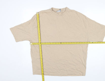 Mens UK Size S ASOS Design Beige  T-Shirt