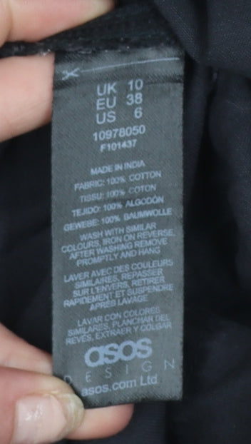 Womens UK Size 10 ASOS DESIGN Halter Dress