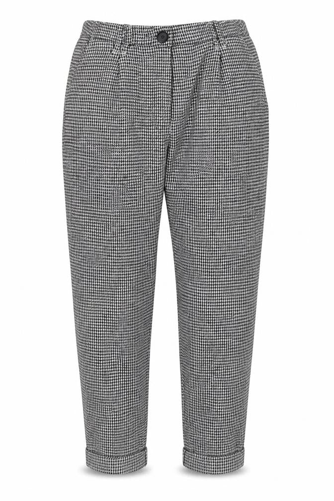 Womens UK Size XS Bershka Slim Fit Casual Workwear Black Trousers