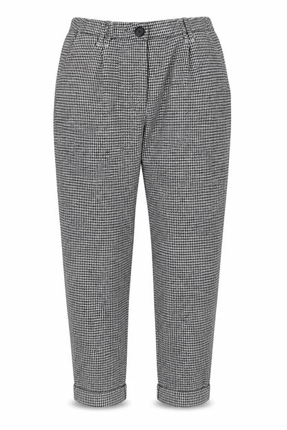 Womens UK Size XS Bershka Slim Fit Casual Workwear Black Trousers