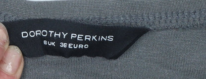 Womens UK Size 8 Dorothy Perkins Straight & Pencil Jersey Skirt