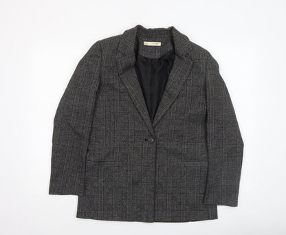 Womens UK Size S Sfera Regular Grey Blazer