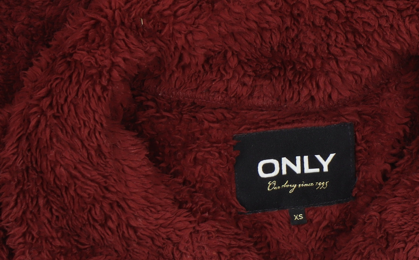 Womens UK Size XS Only Red Basic Jacket
