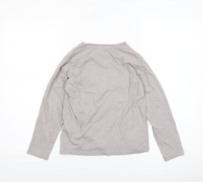 Boys UK Size 8-9 Years Primark Beige Basic T-Shirt