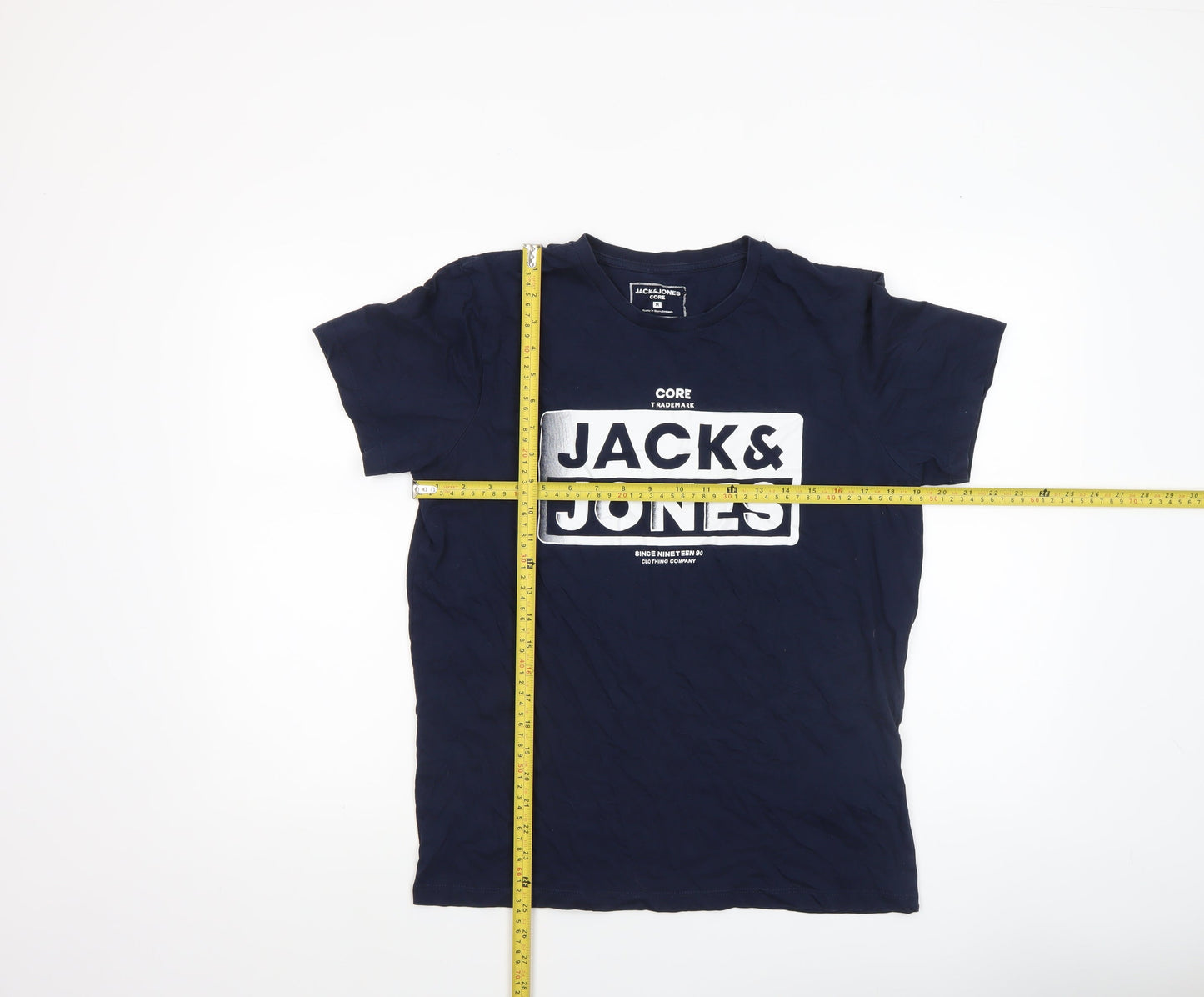 Mens UK Size M JACK & JONES Blue  T-Shirt
