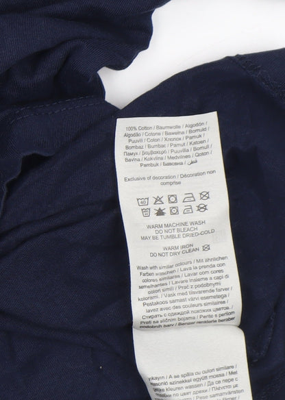 Mens UK Size M JACK & JONES Blue  T-Shirt