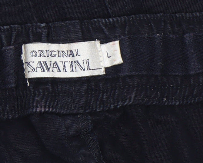 Mens UK Size L Savatini Regular Fit Chino Shorts