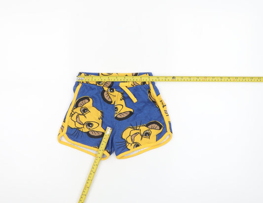 Disney Baby The Lion King Blue Simba Shorts 18-24 Months Unisex