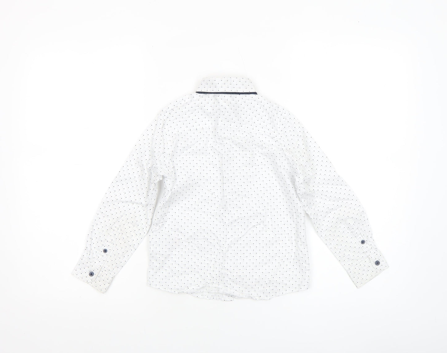 Boys UK Size 6 Years NEXT White Basic Button-Up