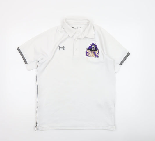 Mens UK Size S Under armour Polyester Polo Shirt