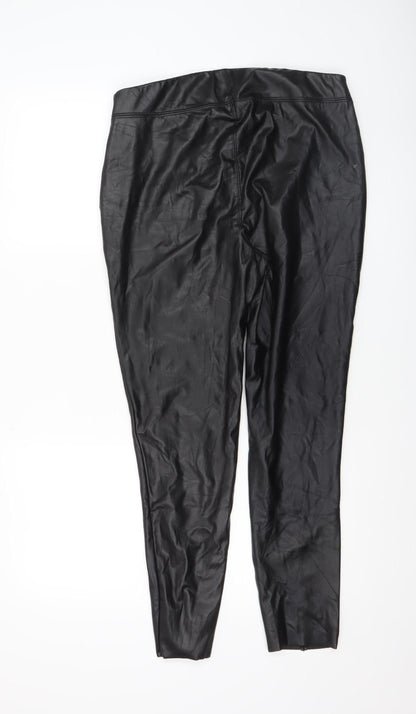 Womens UK Size 14 Savida Slim Fit Leggings Black Trousers