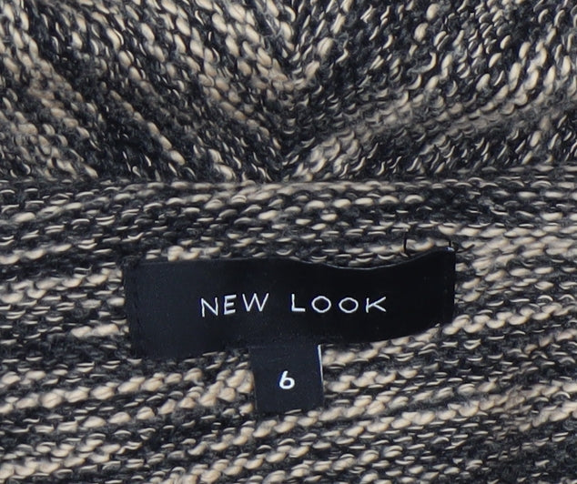 Womens UK Size 6 New Look Brown Basic Jacket