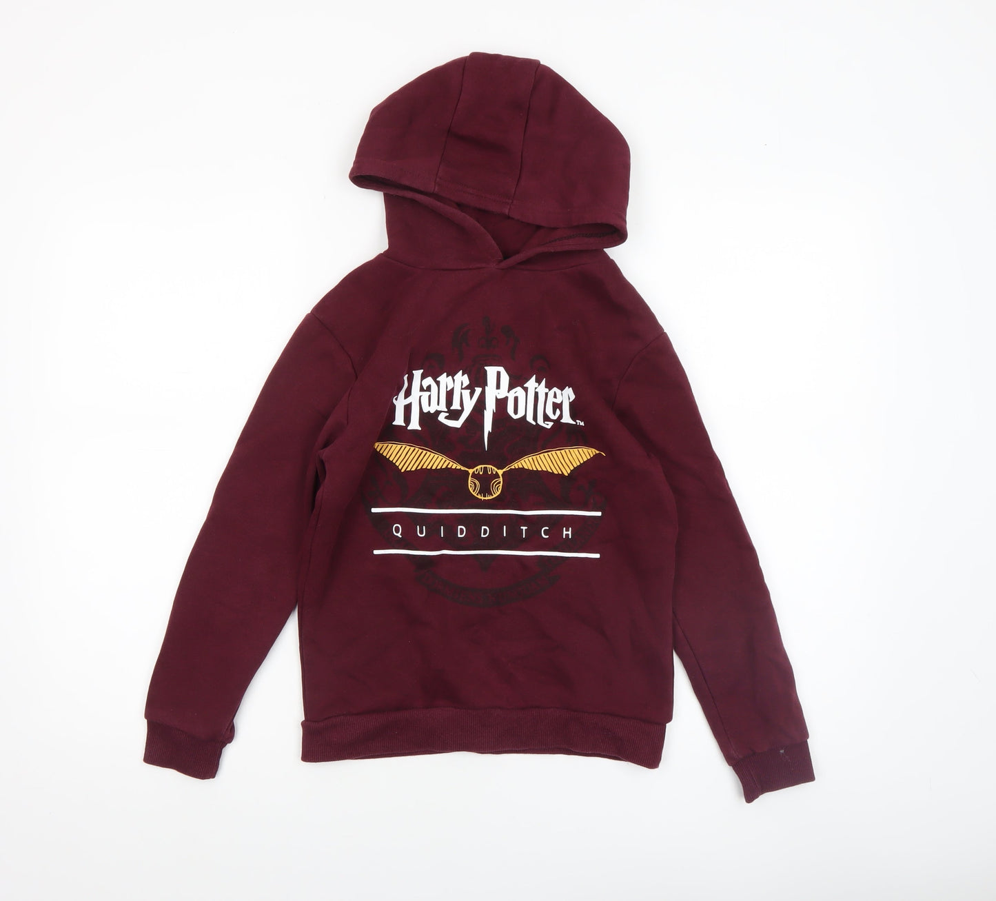 Boys UK Size 9-10 Years Harry Potter Red Pullover Hoodie