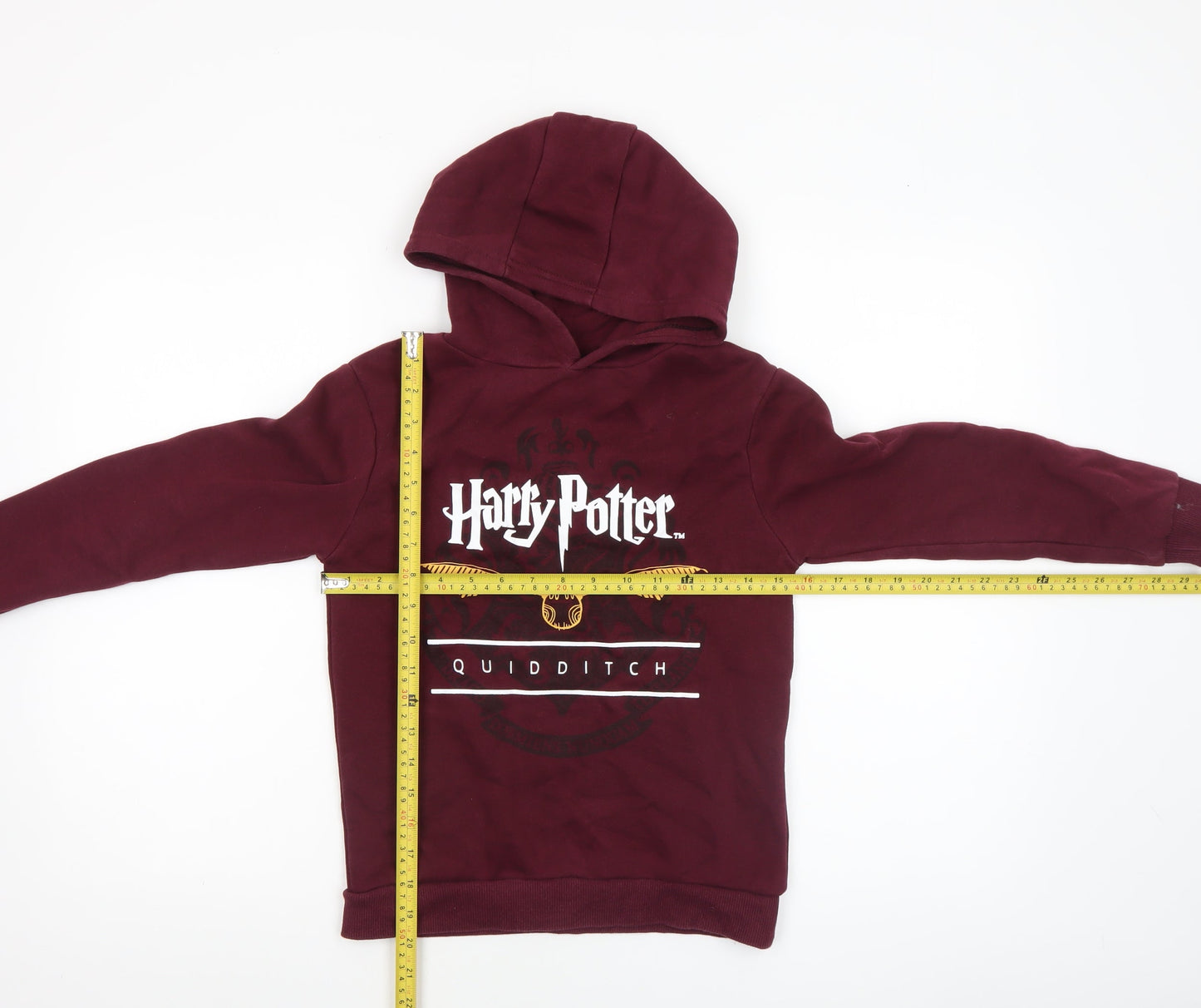 Boys UK Size 9-10 Years Harry Potter Red Pullover Hoodie