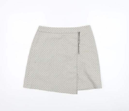 Womens UK Size 10 New Look Straight & Pencil Twill Skirt