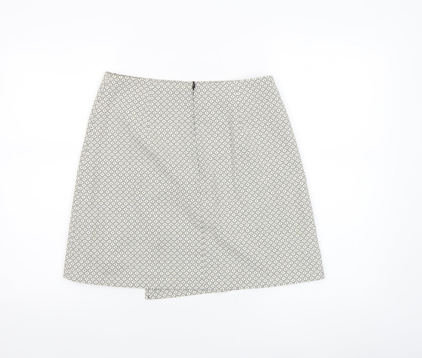 Womens UK Size 10 New Look Straight & Pencil Twill Skirt