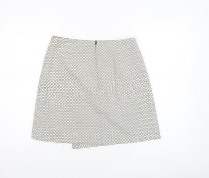 Womens UK Size 10 New Look Straight & Pencil Twill Skirt