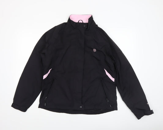 Womens UK Size 10 Backswing Black Basic Jacket