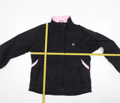 Womens UK Size 10 Backswing Black Basic Jacket