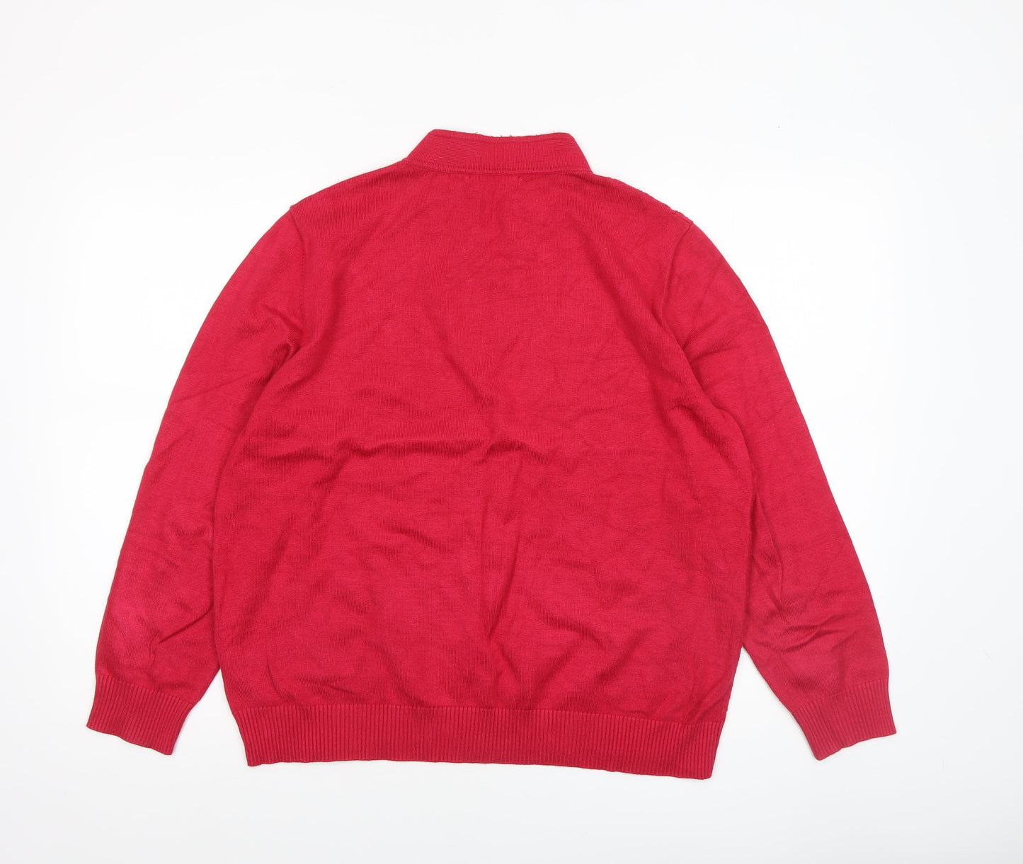 Womens UK Size 18 Castle of Ireland Red Pullover Jumper