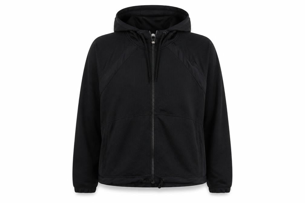 Womens UK Size 12 Marks and Spencer Black Full Zip Hoodie
