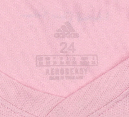 Adidas Boys Pink Inter Miami Messi 10 Football Jersey 8 Years
