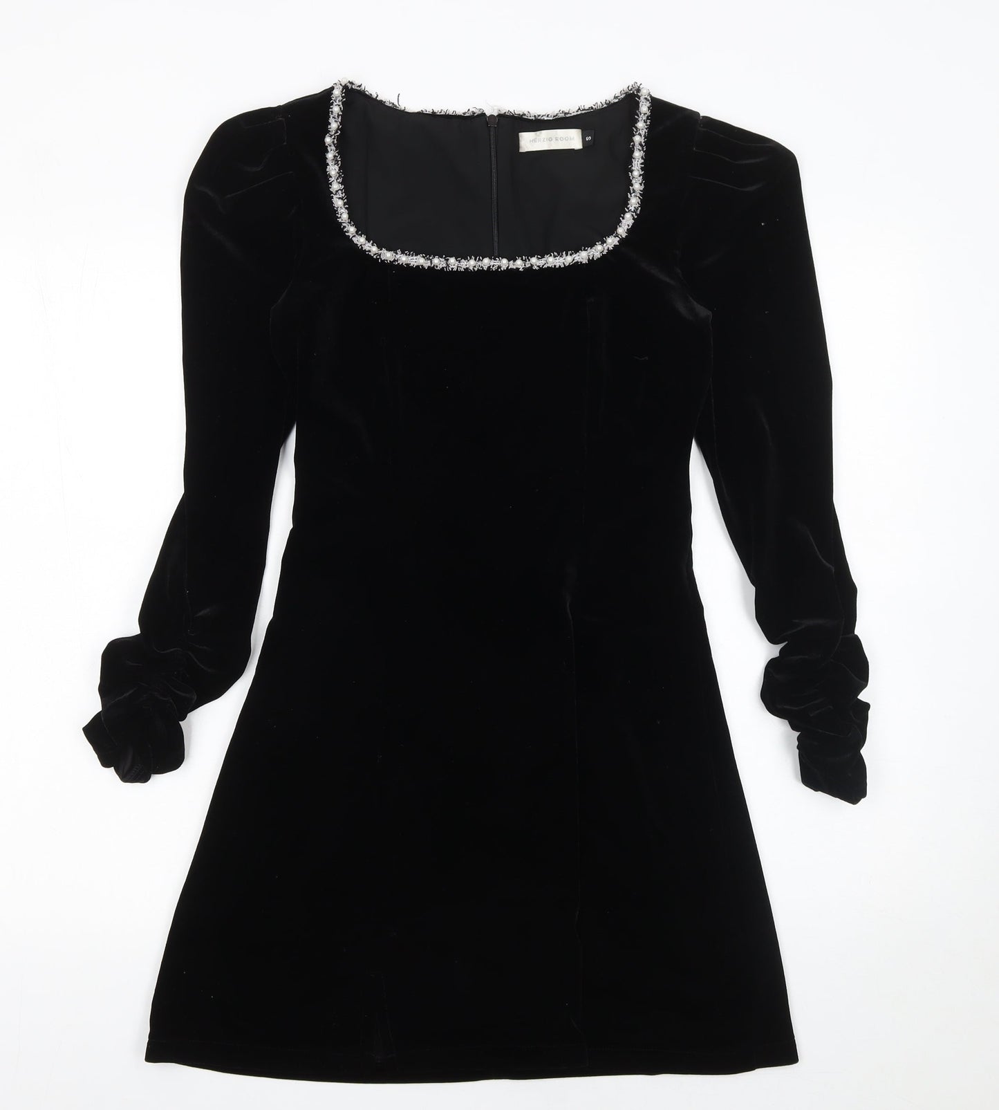 Womens UK Size S HERZIG ROOM A-Line Dress